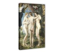ANFOTCM Peter Paul Rubens,The Three Graces, 1635, Art Wall Decoration Poster Family Bar Restaurant Garage Cafe Art Sign Gift 24x36inch(60x90cm)