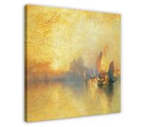ANFOTCM Thomas Moran,Opalescent Venice, Poster for Room Aesthetics Canvas Wall Art Poster And Print 20x20inch(50x50cm)