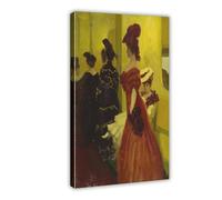 ANFOTCM Tony Minartz,Theatre Box,Spectatresses, Art Wall Decoration Poster Family Bar Restaurant Garage Cafe Art Sign Gift 16x24inch(40x60cm)