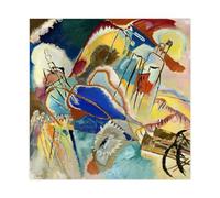 ANFOTCM Vasily Kandinsky,Improvisation No. 30,Cannons, Poster for Room Aesthetics Canvas Wall Art Poster And Print 24x24inch(60x60cm)