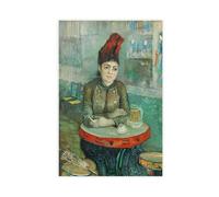 ANFOTCM Vincent Van Gogh,In The Café Agostina Segatori in Le Tambourin, Canvas Wall Art Print Poster For Home School Office Decor 20x30inch(50x75cm)