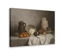 ANFOTCM Vintage Farmhouse Kitchen Vegetables & Fruits Still Life Art Wall Decoration Poster Family Bar Restaurant Garage Cafe Art Sign Gift 12x18inch(30x45cm)