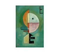 ANFOTCM Wassily Kandinsky,Upward - Empor,Abstract, Canvas Wall Art Print Poster For Home School Office Decor 12x18inch(30x45cm)