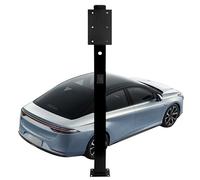 ANFUZUN.RONG EV Charger Connector Pedestal, Outdoor EV Charging Stand, Floor Mounted New Energy Vehicle Charging Pile Column, Electric Vehicle Mounted Cable Adapter for Garage, Factory, Community