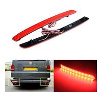 ANG RONG 7E0945105, 7E0945106; 7E0945105A, 7E0945106A Pair Red LED Rear Bumper Reflector Tail Brake Stop Light