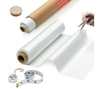 Angadona Silicone Baking Mat Roll, 305 x 40 cm, White, Non-Stick, Non-Slip, Easy to Clean, Dishwasher Safe, Rectangular, Multi-Purpose