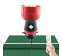 ANGDI Automatic Table Tennis Robot, Ping Pong Pitching Machine with Remote Control, 90 Balls Capacity, Customize Spin/Speed, Tennis Toss Machine, Practice Training Equipment for Gyms Schools