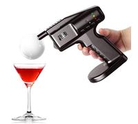 ANGDI Cocktail Bubble Maker Kit, Flavour Blaster, Cocktail Smoker Kit, 2 in 1 Electric Cocktail Bubble Smoke Gun with Edible Bubbles & Liquid Smoke for Bar Kitchen Restauran