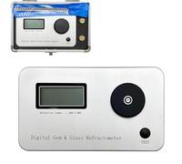 ANGDI Gemstone Refractometer, Jewelry Tester Identification Tools with LCD Screens, Refractive Index 1.300-3.000, Error: + -0.005, Accuracy: 0.001, for Jewelry and Diamond