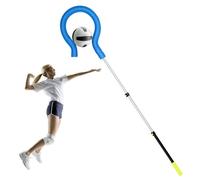 ANGDI Volleyball Spike Trainer, Volleyball Training Equipment with Adjustable Pole, Handheld Volleyball Training Aid, Volleyball Trainer for Improving Serving and Hitting Position