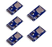 ANGEEK 5 pieces Micro SD SPI Reader Module Memory TF Card Shield Module compatible with Arduino