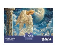 Angel 1000 Piece 。 Puzzles for Adults - Fun, Challenging & Brainteasing Adults 。 Puzzle - Praise And Forgiveness Puzzle - 100% Recycled Cardboard - 1000 Pcs - 70x50cm/1000pcs