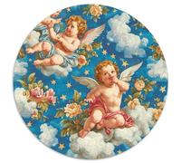 Angel 1000 Pieces Jigsaw Puzzles What Happens Next Educational Games for Adults And Kids 1000pcs (67.5x67.5cm)