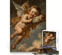 Angel 1000 Teenager Pieces Jigsaw Puzzle Brain Development Unwind Easily Clean Join Warm Xmas Gift (50x75cm)
