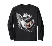 Angel and Demon Art Color Tattoo Long Sleeve T-Shirt