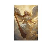 Angel Art - Oil Paintings Reproduction Modern Giclee Canvas Print Artwork Pictures on Canvas Wall Art for Home Office Decorations 24x36inch(60x90cm)