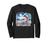 Angel at the beach - Prayer for Mother Earth 1 - Fan Fun Long Sleeve T-Shirt