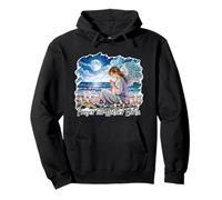 Angel at the beach - Prayer for Mother Earth 1 - Fan Fun Pullover Hoodie