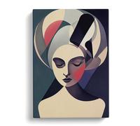 Angel Avant Garde Canvas Print | Gallery Wrapped 30mm Frame Wall Art | 30x20 inches | Ready to Hang | Modern Religious Picture | Living Room Bedroom Lounge Office