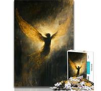 Angel Baby Adult Puzzles 1000 Pieces,Help The Brain Exercise Addictive Toys to Cultivate Patience Parent-child Interaction (38x26cm)