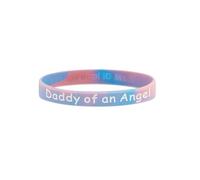 Angel Baby Loss Awareness Wristbands Memorial Bracelets Miscarriage Mummy Daddy of an Angel (Daddy)