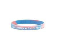 Angel Baby Loss Awareness Wristbands Memorial Bracelets Miscarriage Mummy Daddy of an Angel (Mummy)