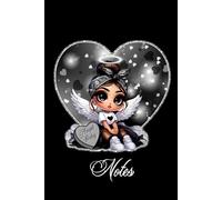 Angel Baby Notebook - Latina Style: 200 Lined Pages - Lowrider Life