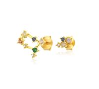 Angel Barocco Birth Constellation Stud Earrings - Gemini (May 21 - June 20) - The Twins