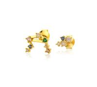 Angel Barocco Birth Constellation Stud Earrings - Libra (September 23 - October 22) - The Scales