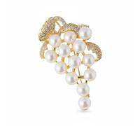 Angel Barocco Freshwater Pearl Grape Brooch