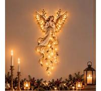 Angel Blessing Wall Light with Glowing, Christmas Trail Wall Light，1pc | Winged Guardian Angel Night Light for Bedroom Living Room Hallway, Memorial Sympathy & Cosy Christmas Decor for Mum