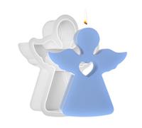 Angel Candle Molds Silicone - Soft Silicone Molds Easy Release | 3D Candle Angel for Birthday New Year Christmas Easter