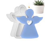 Angel Candle Molds Silicone, Soft Silicone Molds Easy Release, Candle Angel 3D Cute Design for Resin Cake