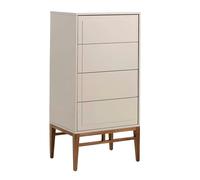 Angel Cerdá Beige and Walnut Wood Chiffonier 7036