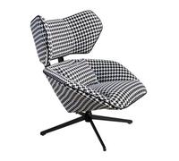 Angel Cerdá Black and White Fabric Swivel Armchair 5142 - Modern - Yes - No