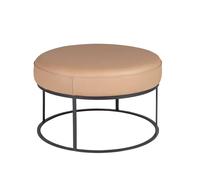 Angel Cerda Brown Leather Bench Angel Cerda Brown