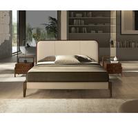 Angel Cerdá Cream leatherette bed 7198