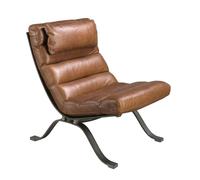 Angel Cerdá Dark Brown Leather Armchair 5161 - Modern - Yes - No