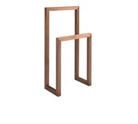 Angel Cerda Pine Wood Bedside Cabinet, Walnut Decor, 48x25x90 cm | Size: 48 x 25 x 90 cm Angel Cerda Walnut 48 x 25 x 90 cm