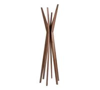 Angel Cerda Elegant Pine Wood Coat Rack For Modern Spaces
