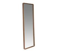 Angel Cerda Elegant Rectangular Walnut Wall Mirror For Modern Interiors