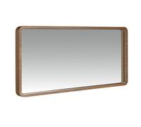 Angel Cerda Walnut Veneer Rectangular Wall Mirror 100x50 cm Angel Cerda Walnut 100x50 cm