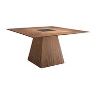 Angel Cerdá Square walnut dining table 1079