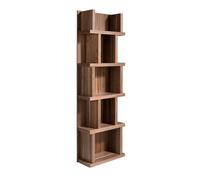 Angel Cerda Elegant Walnut Wood Shelf For Modern Homes