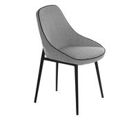 Angel Cerda Grey Fabric Dining Chair Model Angel Cerda Grey
