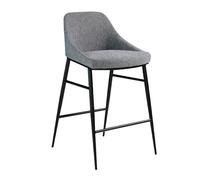 Angel Cerdá Grey Fabric Stool 4103