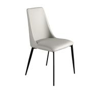 Angel Cerdá Light Grey Leatherette Chair 4184