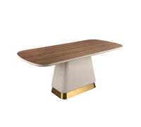 Angel Cerda Model Walnut Rectangular Dining Table, 200x95x76 cm | Size: 200 x 95 x 76 cm Angel Cerda Walnut 200 x 95 x 76 cm