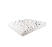 Angel Cerda Natural-Latex Hybrid Mattress with 7-Zone Pocket Springs in White | Size: EU King Angel Cerda White EU King