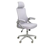 Angel Cerda Office Swivel Chair Grey Fabric